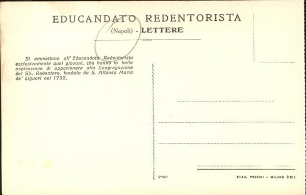 Napoli Neapel Collegio Corridoio della Comunita Alfon – Bild 2