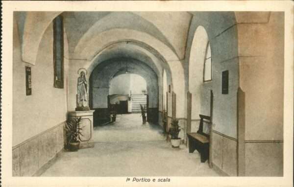 Napoli Neapel Collegio Portico e scala Alfonso Maria