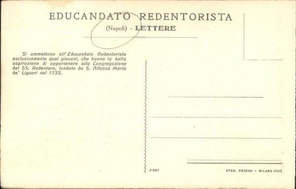 Napoli Neapel Collegio Cucina Alfonso Maria de Liguor – Bild 2