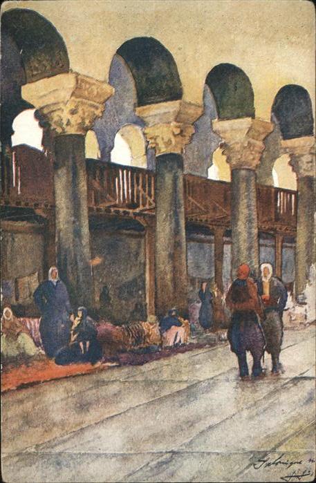 Salonique Salonica Eglise Aghia Paraskevi Künstlerkarte