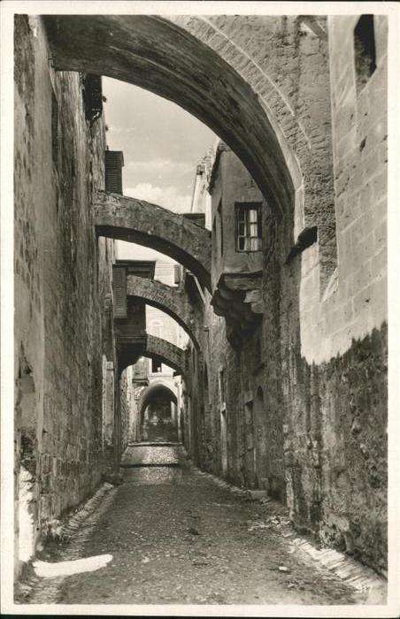 Rhodos Rhodes Aegaeis Gasse