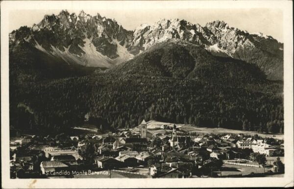 San Candido Innichen Panorama e Monte Barenca Pustertal