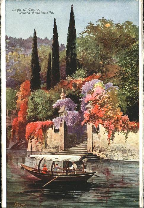 Bellagio Lago di Como Giardino della Villa Carlotta Punta Bal