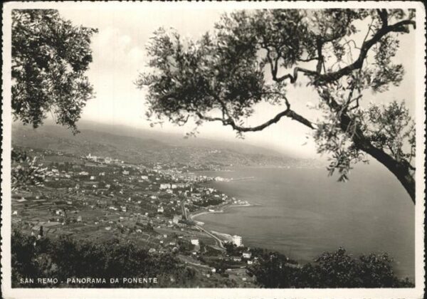 San Remo Panorama da Ponente