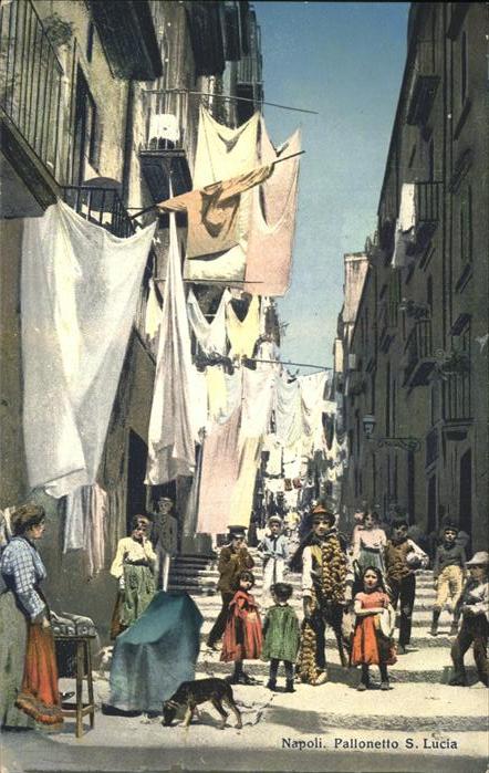Napoli Neapel Pallonetto Santa Lucia