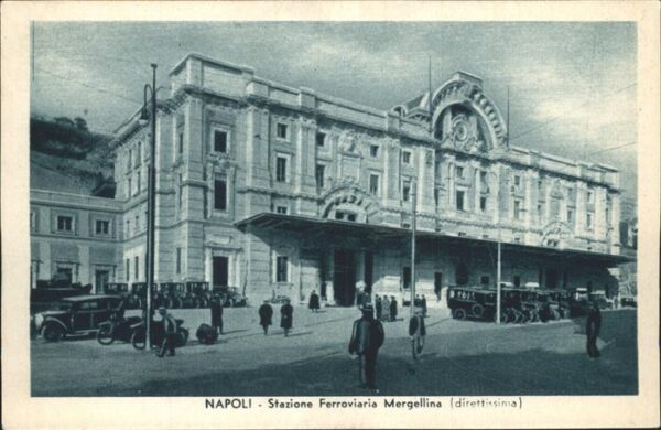 Napoli Neapel Stazione Ferroviaria Mergellina
