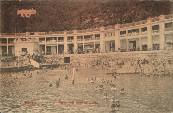 Opatija Abbazia Südstrand Seebad Quitta