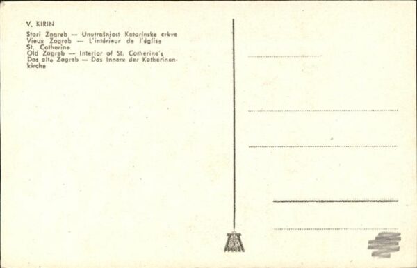 Zagreb Stari Zagreb crkva Kirche Inneres Altst – Bild 2