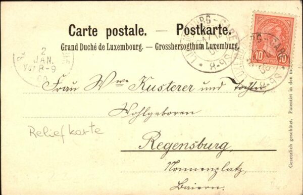 LUXEMBOURG  Luxemburg Blick von der Kaserne St. Esprit – Bild 2