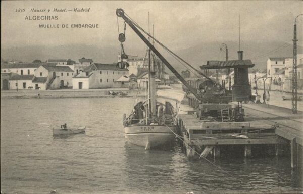 Algeciras Andalucia Muelle de embarque