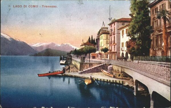 Tremezzo Lago di Como Uferpromenade