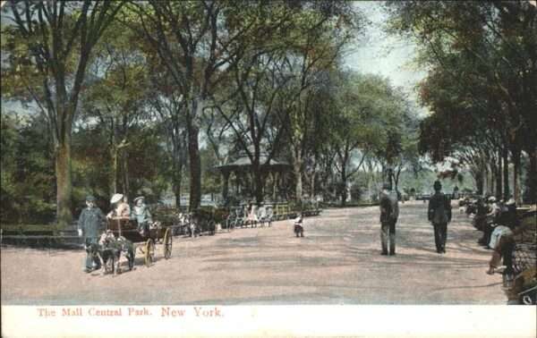 New York City The Mall Central Park