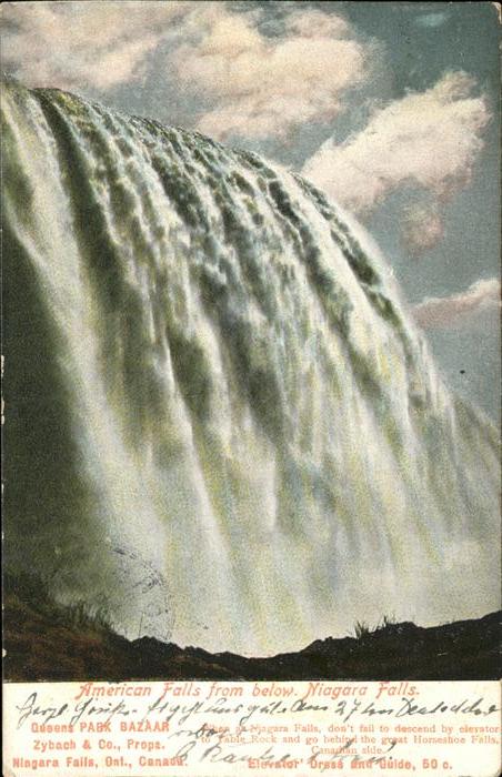 Niagara Falls Ontario American Falls