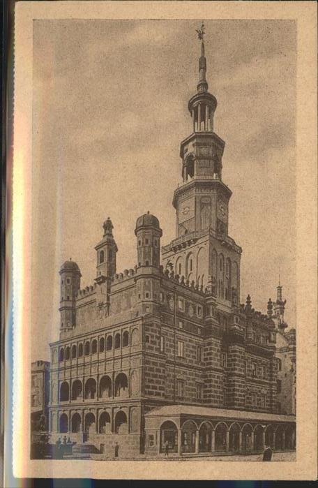 Posen Poznan Rathaus