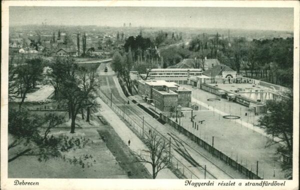 Debrecen Debrezin Nagyerdei reszlet a strandfürdövel