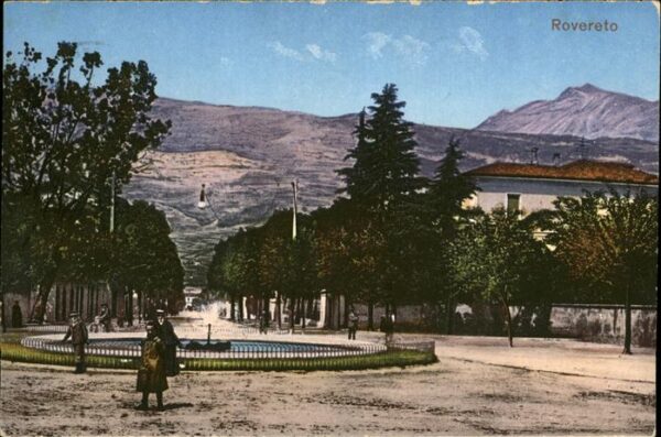 Rovereto Park Springbrunnen