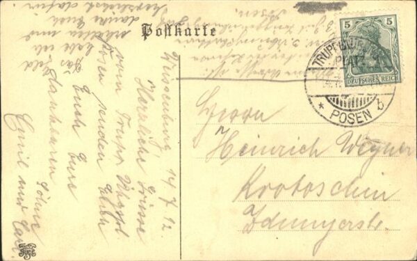 Posen Poznan Forsthaus Lagerwald Truppenübungsplatz – Bild 2