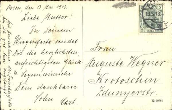 Posen Poznan Wilhelmsplatz Polnisches Vereinshaus Ra – Bild 2