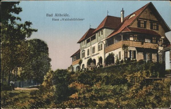 Bad Altheide Haus Waldschlösschen Goldfenster