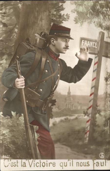 Soldatenleben Cest la Victoire qu il nous Faul France
