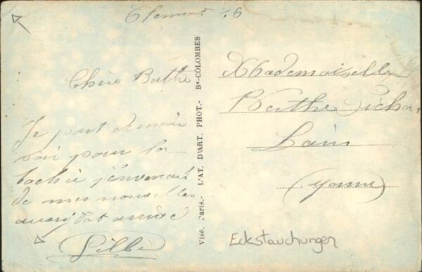 Soldatenpoesie Unis pour la vie Kuss – Bild 2