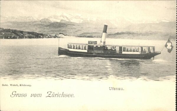 Dampfer Binnenschifffahrt Ufenau Zürichsee
