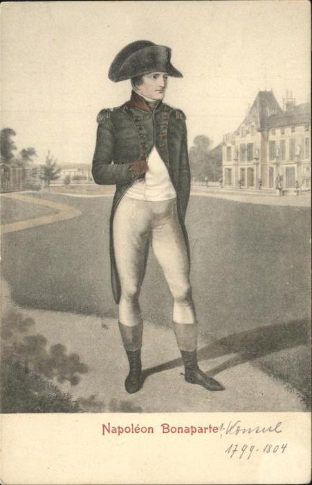 Napoleon Bonaparte Bonaparte Konsul 1799-1804