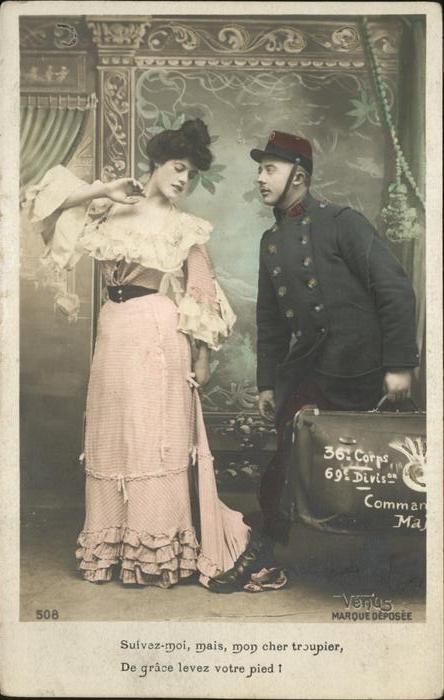 Soldatenpoesie France Koffer