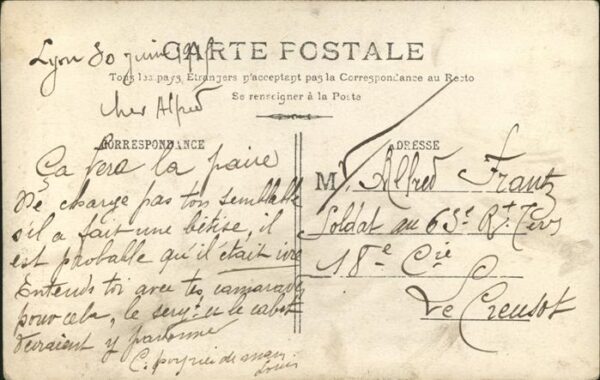 Soldatenpoesie France Koffer – Bild 2