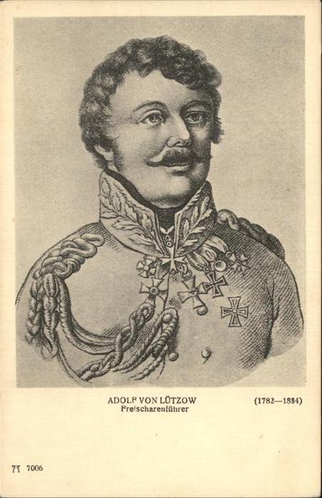 Verlag Ackermann Kuenstlerpostkarte Nr. Serie 701 Deutsche Männer Adolf von Lüt