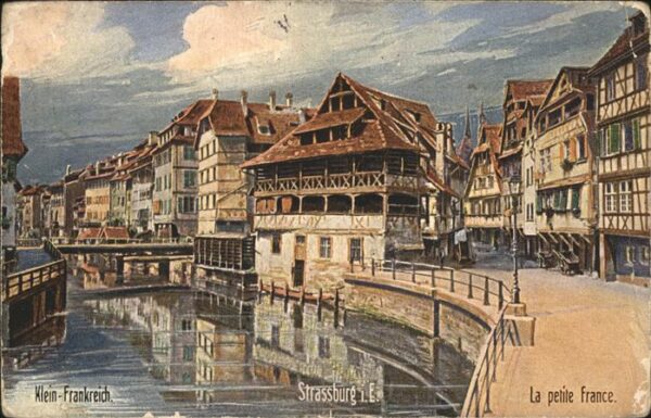 Verlag Wiedemann WIRO Nr. 1936 Strassburg Klein Frankreich