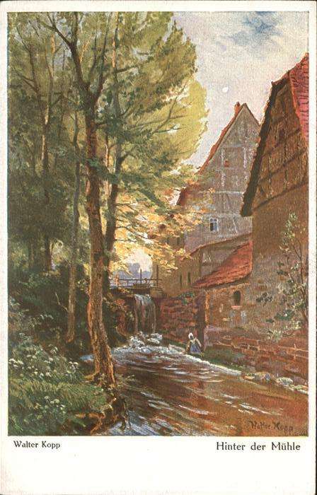 Kuenstlerkarte Nr. 5017 Walter Kopp Wenau-Rubens Hinte