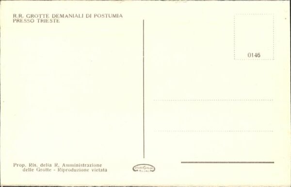 Hoehlen Caves Grottes Presso Trieste Sala delle Trine – Bild 2