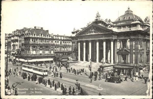 Strassenbahn Bruxelles La Bourse