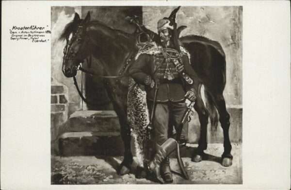 Pferde Kroatenführer Hoffmann Anton