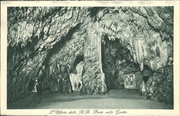 Hoehlen Caves Grottes Poste nelle Grotte Trieste