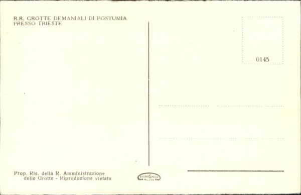 Hoehlen Caves Grottes Poste nelle Grotte Trieste – Bild 2