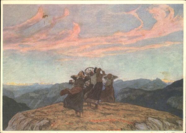 Rossi Luigi Museo Caccia Lugano Bei Sonnenaufgang