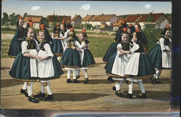 Trachten Hessische Schwälmer Kinder Tanz