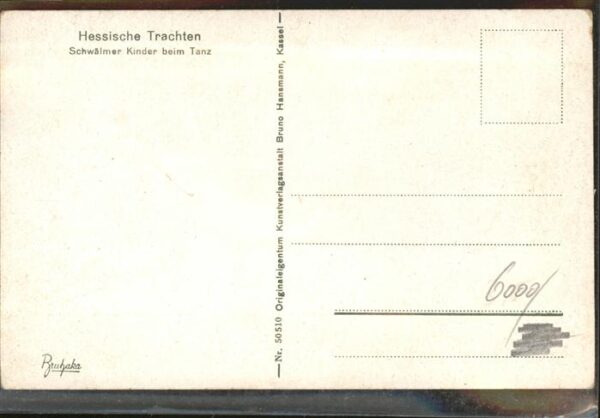 Trachten Hessische Schwälmer Kinder Tanz – Bild 2