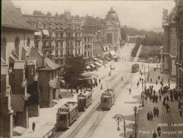 Strassenbahn Place St. Francois