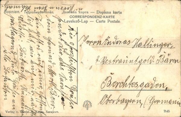 Handwerk Bosnien Teppichweberinnen – Bild 2