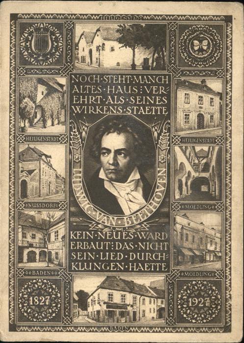 Beethoven Nussdorf Heiligenstadt Baden