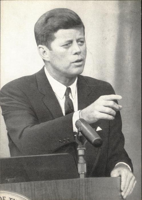 Politiker John F. Kennedy President Deutschlandbe