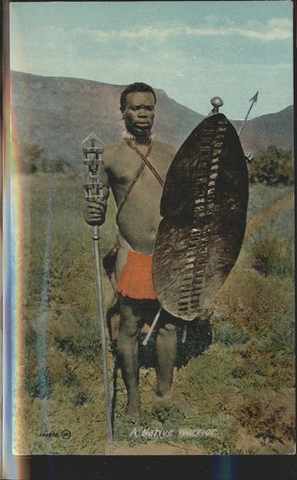 Typen Native Warrior Afrika