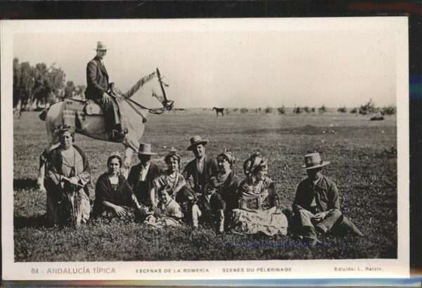 Landwirtschaft Andalucia Tipica Pelerinage Spanien