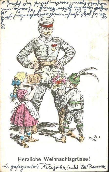 Soldatenleben Weihnachtsgrüsse Kinder