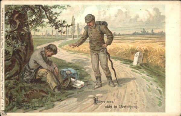 Doecker F. Nr. 37 Soldat Versuchung