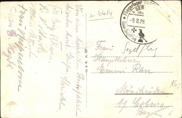 Segelflug Gliding Vol-Voile Vuolo-a-Vela Rhön Wasserkuppe Nordseite – Bild 2
