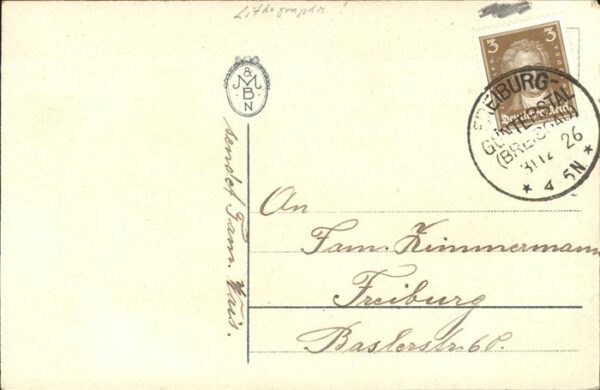 Pferdekutschen Neujahr Litho – Bild 2